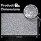 Bling Rhinestone Sticker DIY Home Decor Stickers Self-Adhesive Crystal Sheet Stickers for Cars & Crafts Decoration(Silver,9.4" x 15.8")